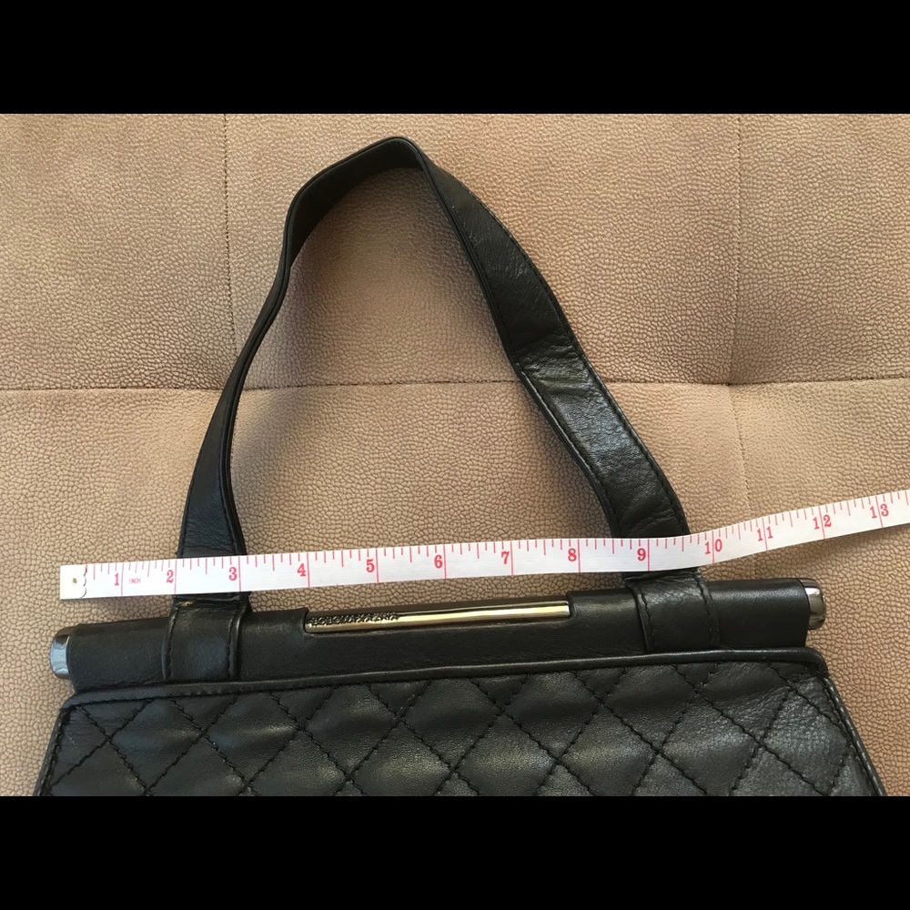 💎SALE🔥BCBGMAXAZRIA black leather bag - Picture 6 of 16
